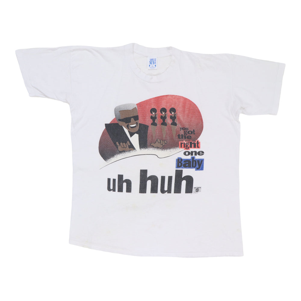 1990s Ray Charles Right One Baby Pepsi Shirt