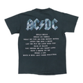 1991 ACDC Back In Black Shirt