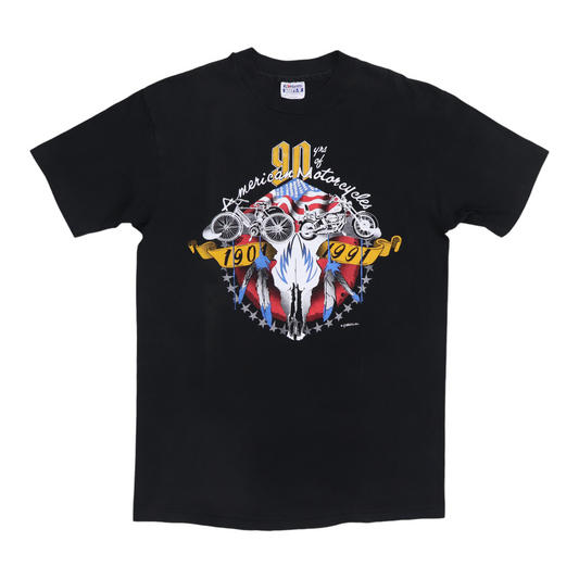 1991 American Motorcycles Rally Skull Shirt