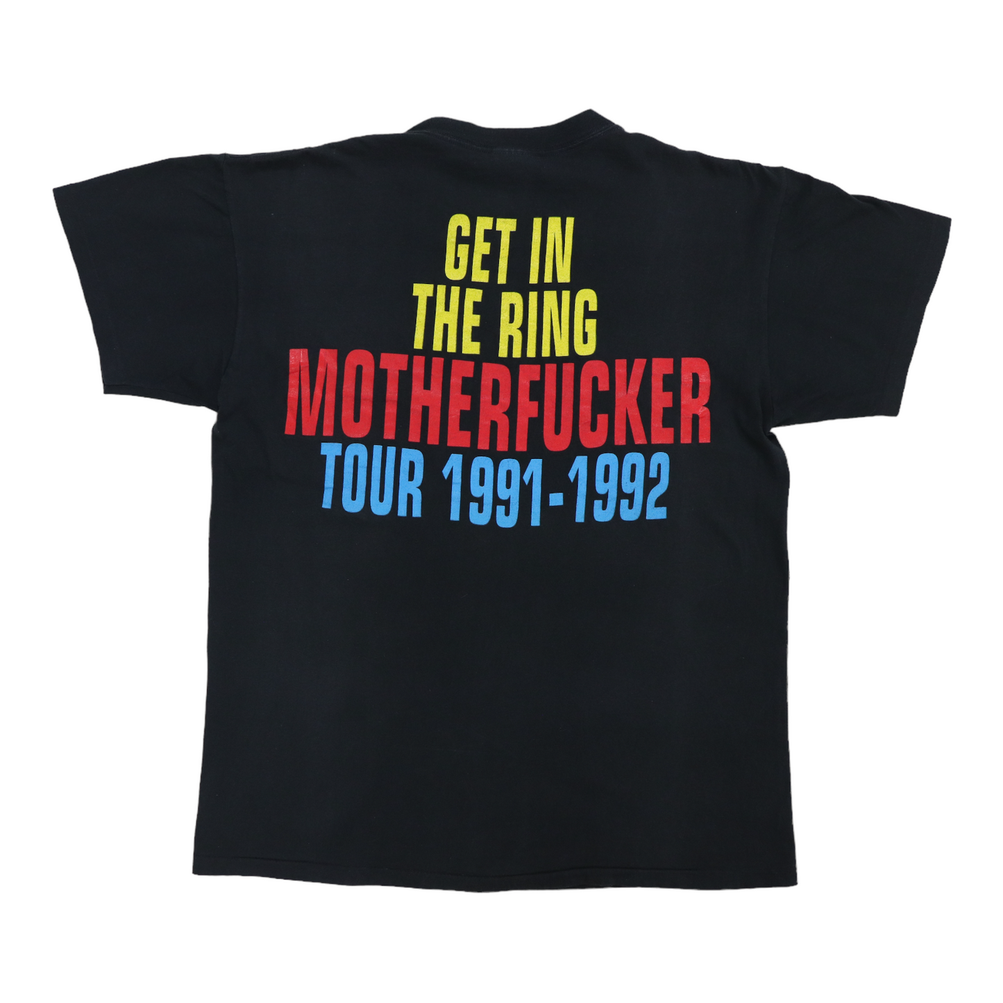 1991 Guns N Roses Get In The Ring Tour Shirt