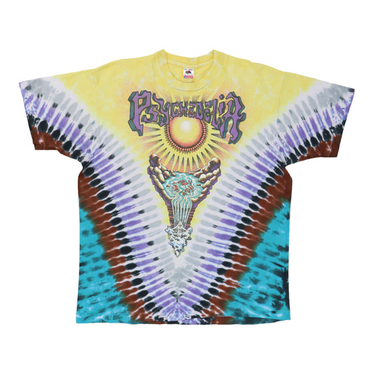 1991 Psychedelia Liquid Blue Tie Dye Shirt