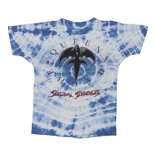 1991 Queensryche Tie Dye Tour Shirt