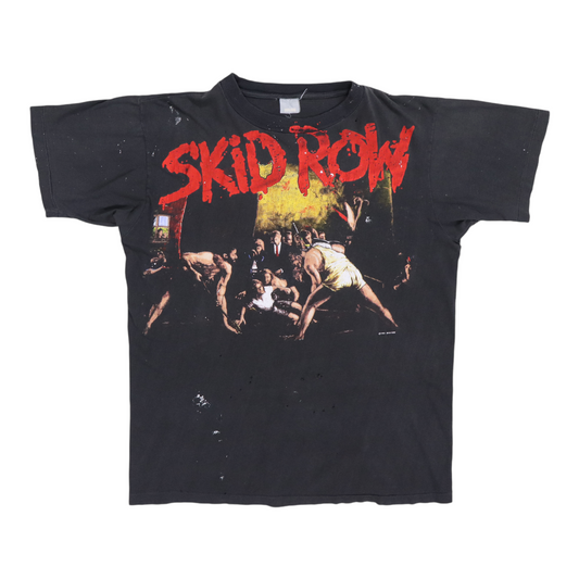 1991 Skid Row Slave To The Grind Shirt