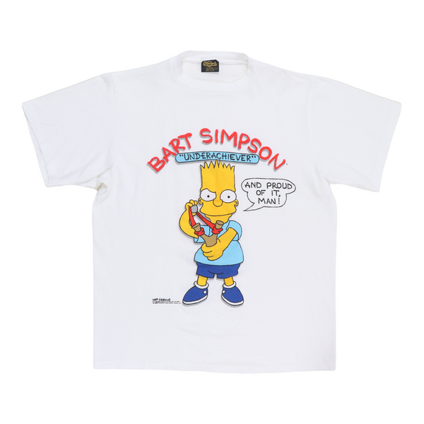 1991 The Simpsons Bart Simpson Underachiever Shirt