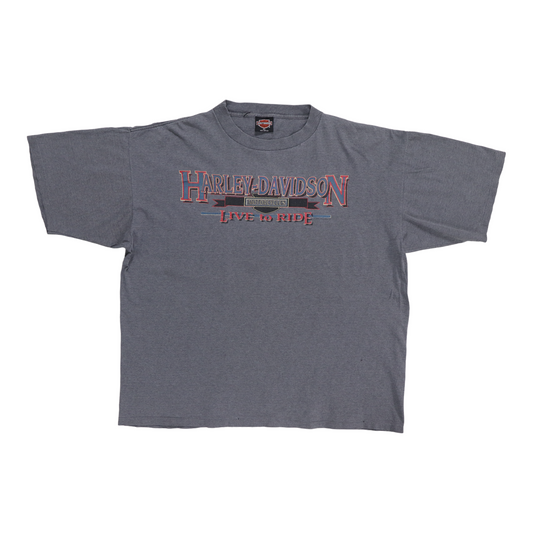 1992 Harley Davidson Live To Ride Shirt