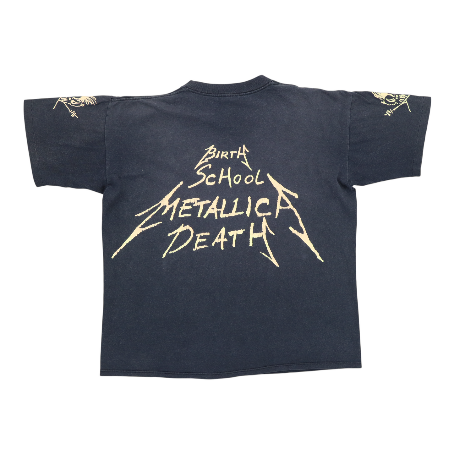 1992 Metallica Birth School Metallica Death Shirt