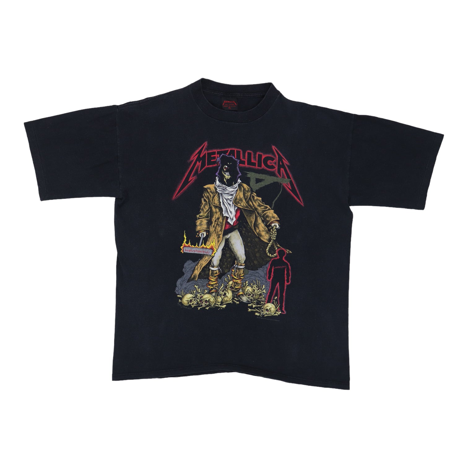 1992 Metallica Unforgiven Pushead Shirt – WyCo Vintage