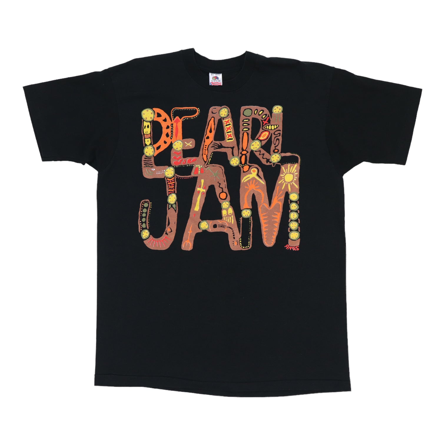 1992 Pearl Jam European Tour Shirt – WyCo Vintage