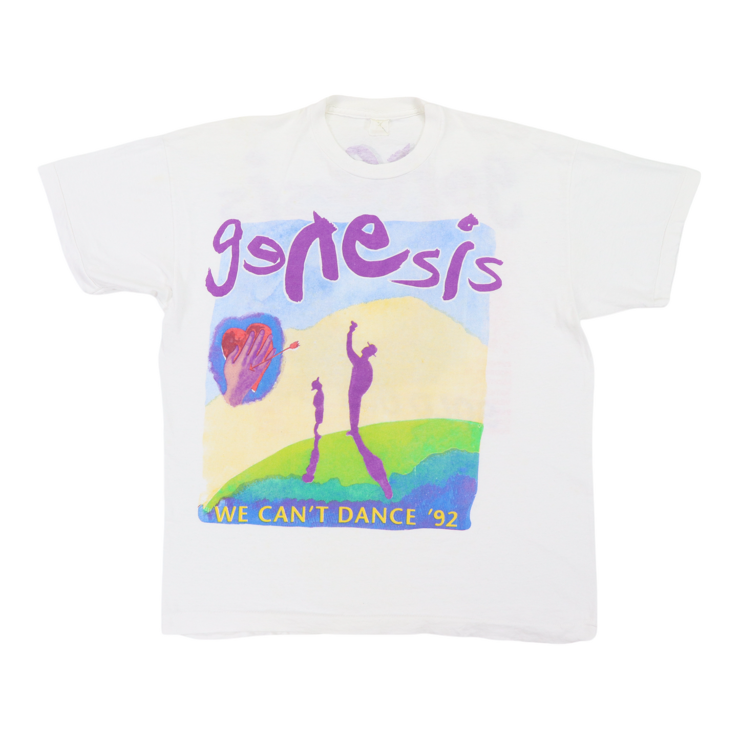 1992 Genesis We Can't Dance Tour Shirt