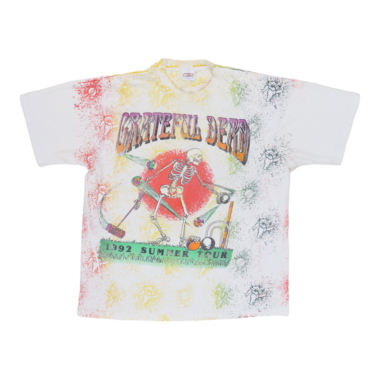 1992 Grateful Dead Summer Tour All Over Print Shirt