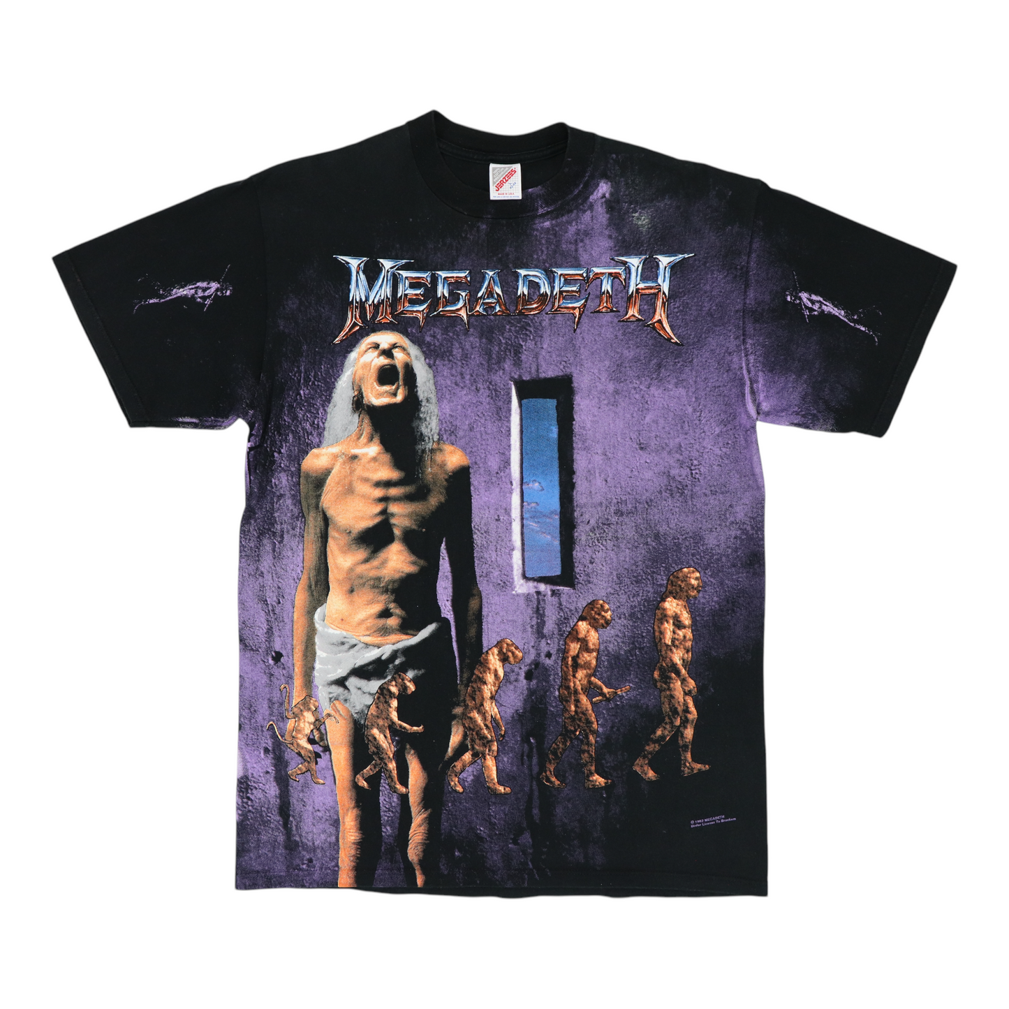 1992 Megadeth All Over Print Shirt