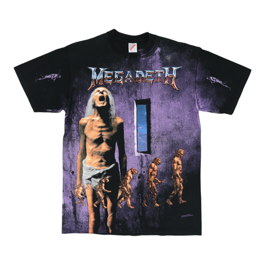 1992 Megadeth All Over Print Shirt