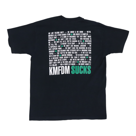 1993 KMFDM Sucks Shirt