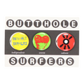 1993 Butthole Surfers Independent Worm Saloon Promo Button Set