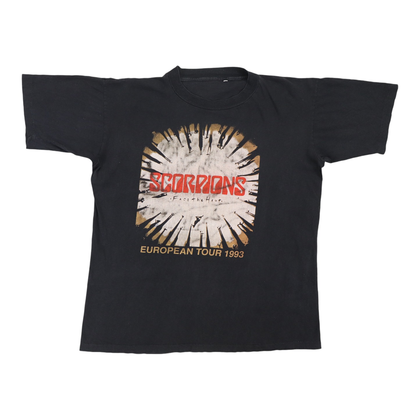 1993 Scorpions European Tour Shirt