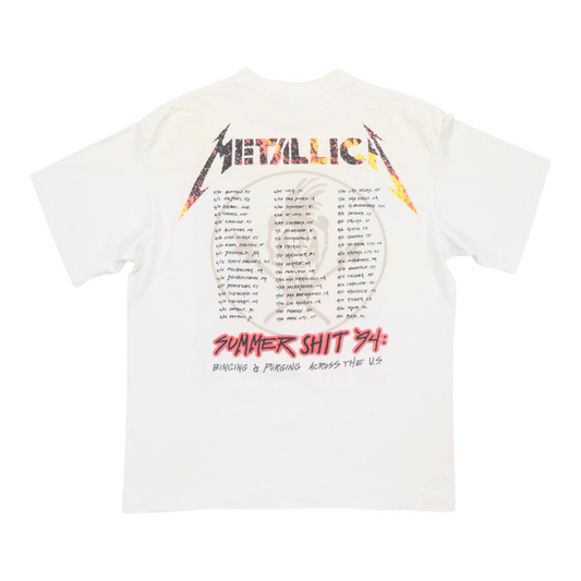 1994 Metallica Summer Shit Tour Shirt