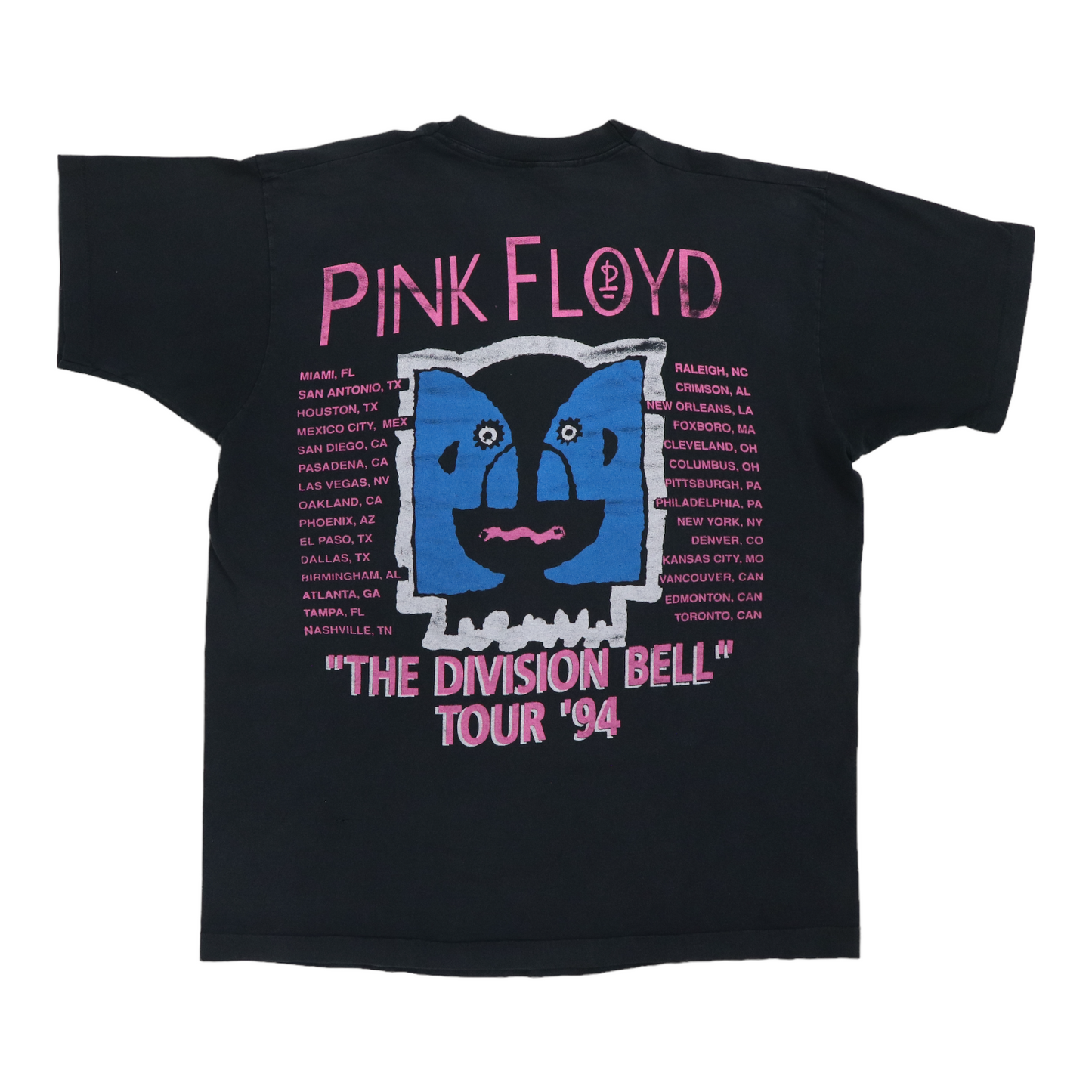 1994 Pink Floyd The Division Bell Tour Shirt