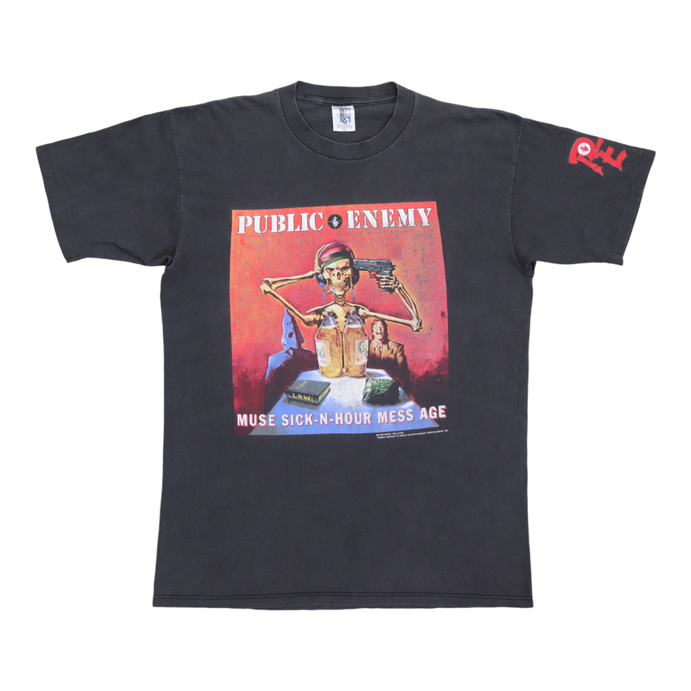 1994 Public Enemy Muse Sick-N-Hour Mess Age Shirt