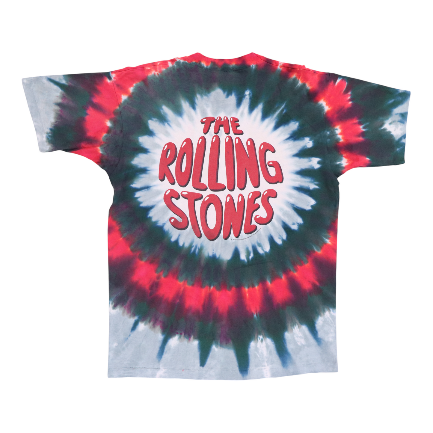 1994 Rolling Stones Tie Dye Shirt