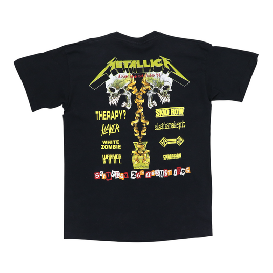 1995 Metallica Donnington Festival Shirt