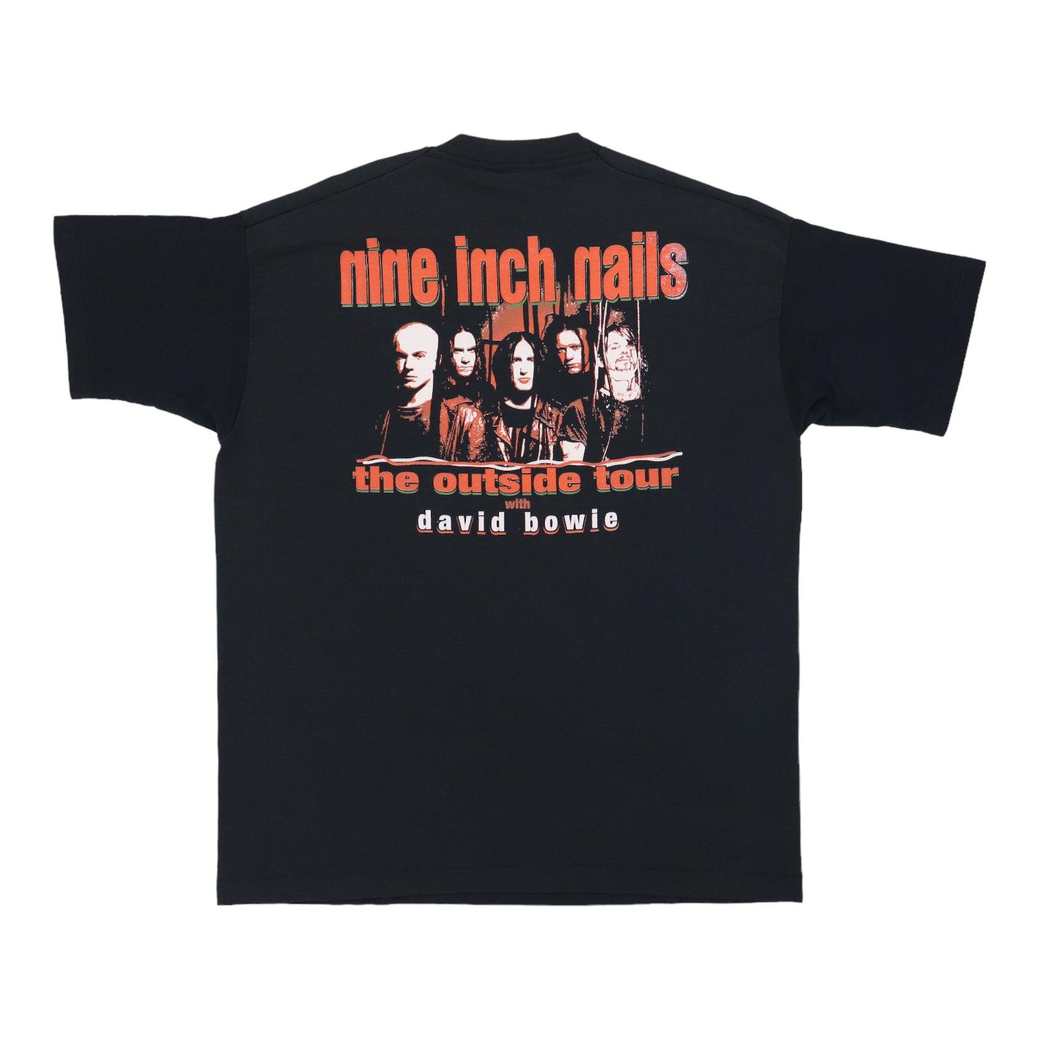 1995 NIN David Bowie The Outside Tour Shirt