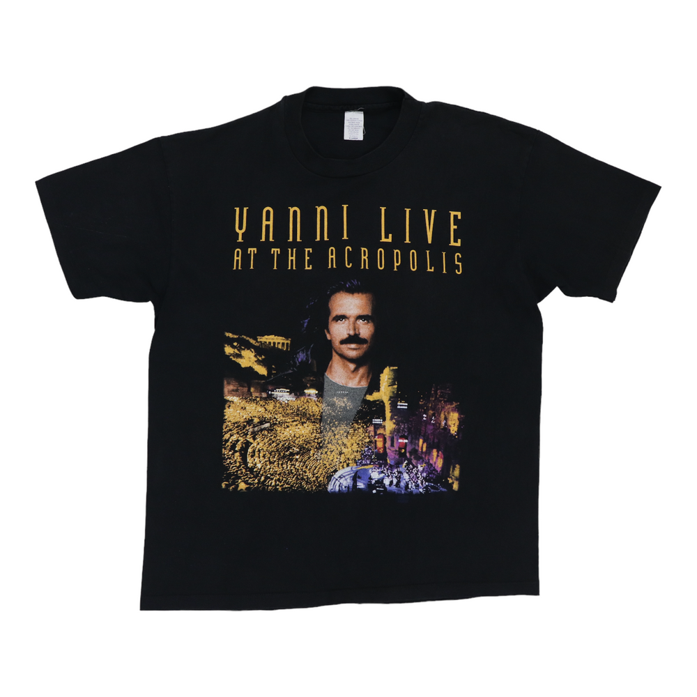 1995 Yanni Live At The Acropolis Tour Shirt