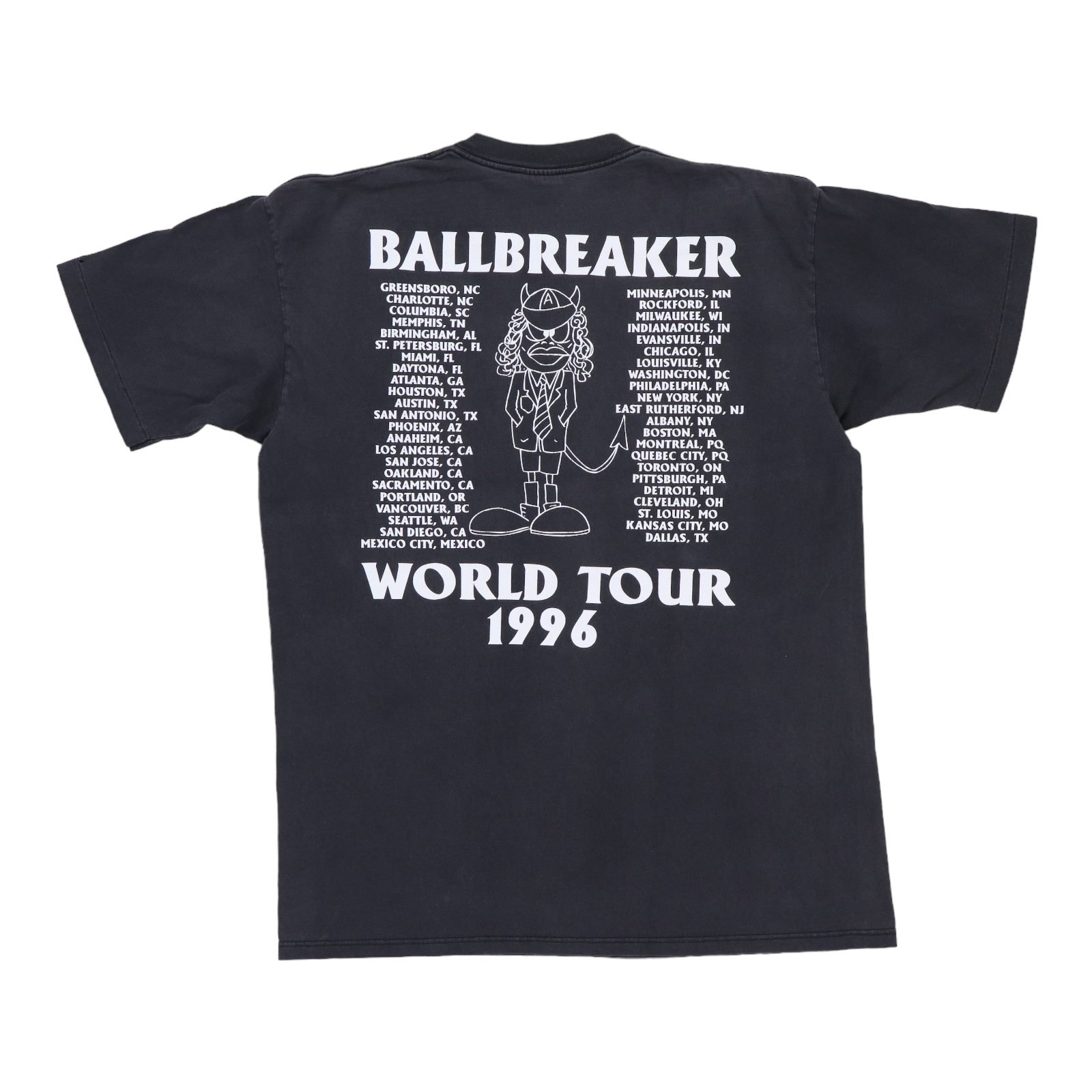 1996 ACDC Ballbreaker Tour Shirt – WyCo Vintage