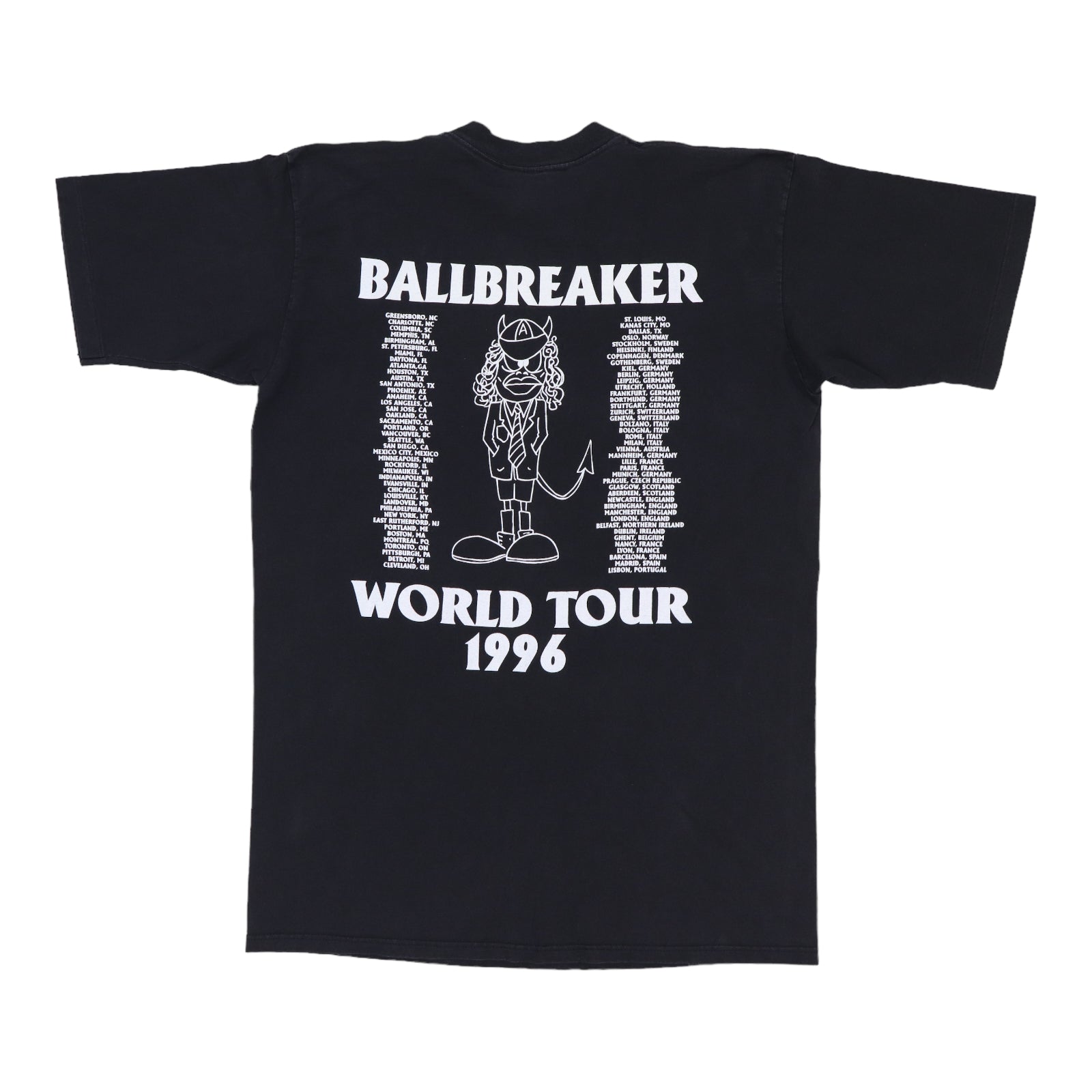 1996 AC/DC Ball Breaker T-shirt Size 2024 L (X299)