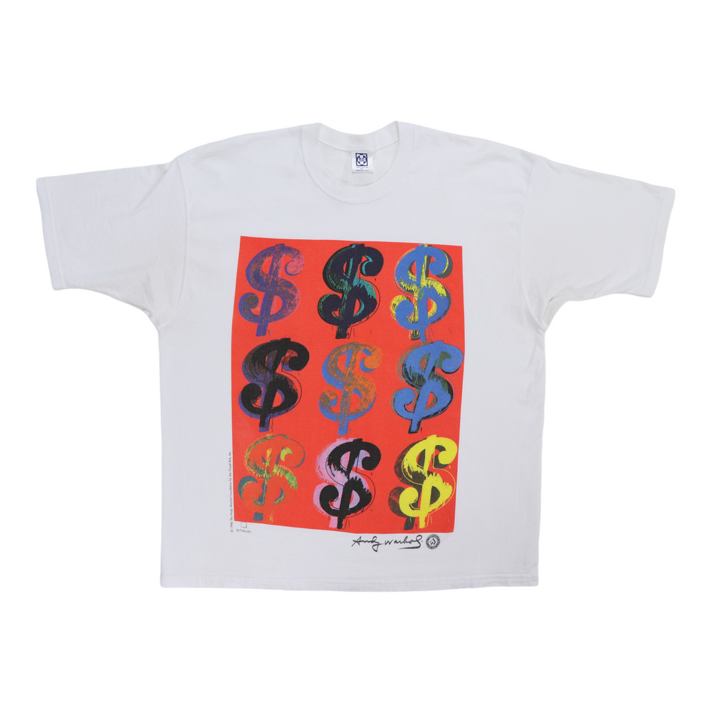 1996 Andy Warhol Dollar Sign Shirt