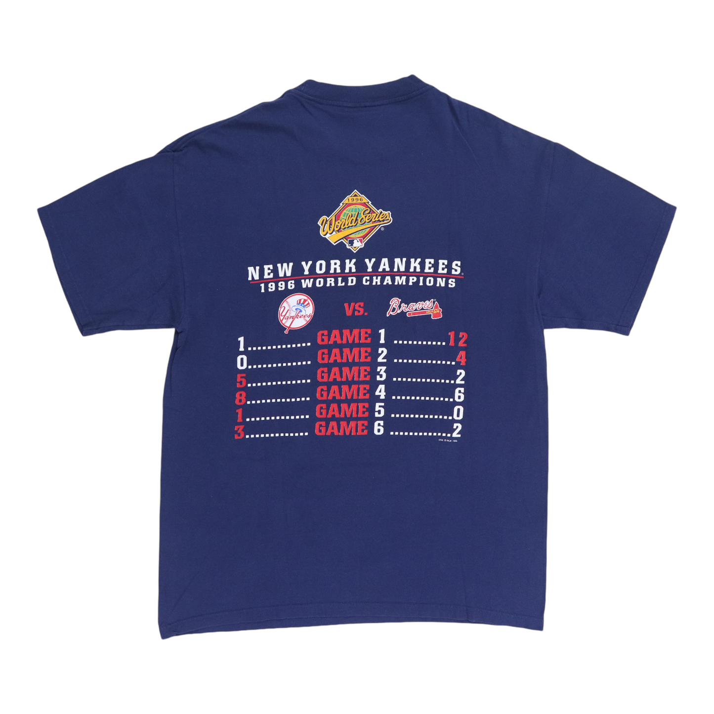 1996 New York Yankess World Series Champions Shirt