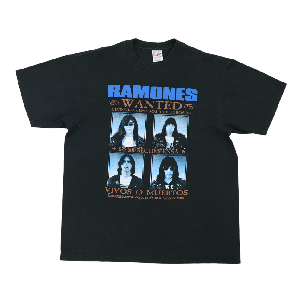 1996 Ramones Adios Amigos Final Tour Shirt