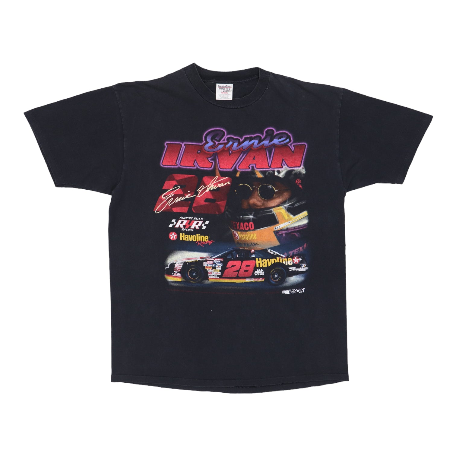 Vintage 1998 NASCAR Ernie Irvan factory Tee