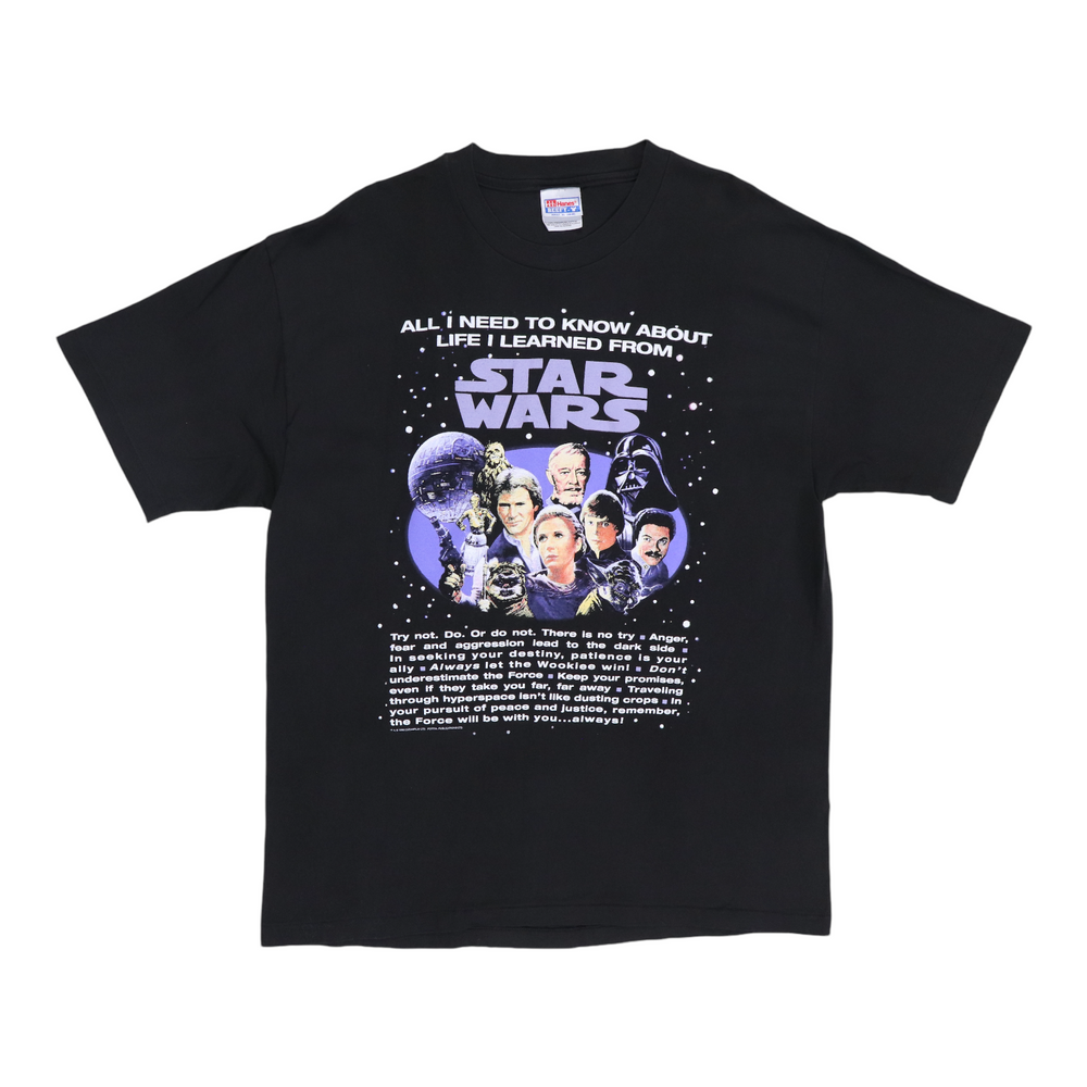 1998 All I Need To Know Star Wars Shirt