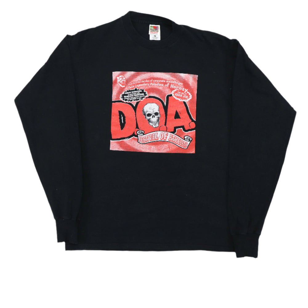 1998 DOA Fuck God Satan We're Atheists Long Sleeve Shirt