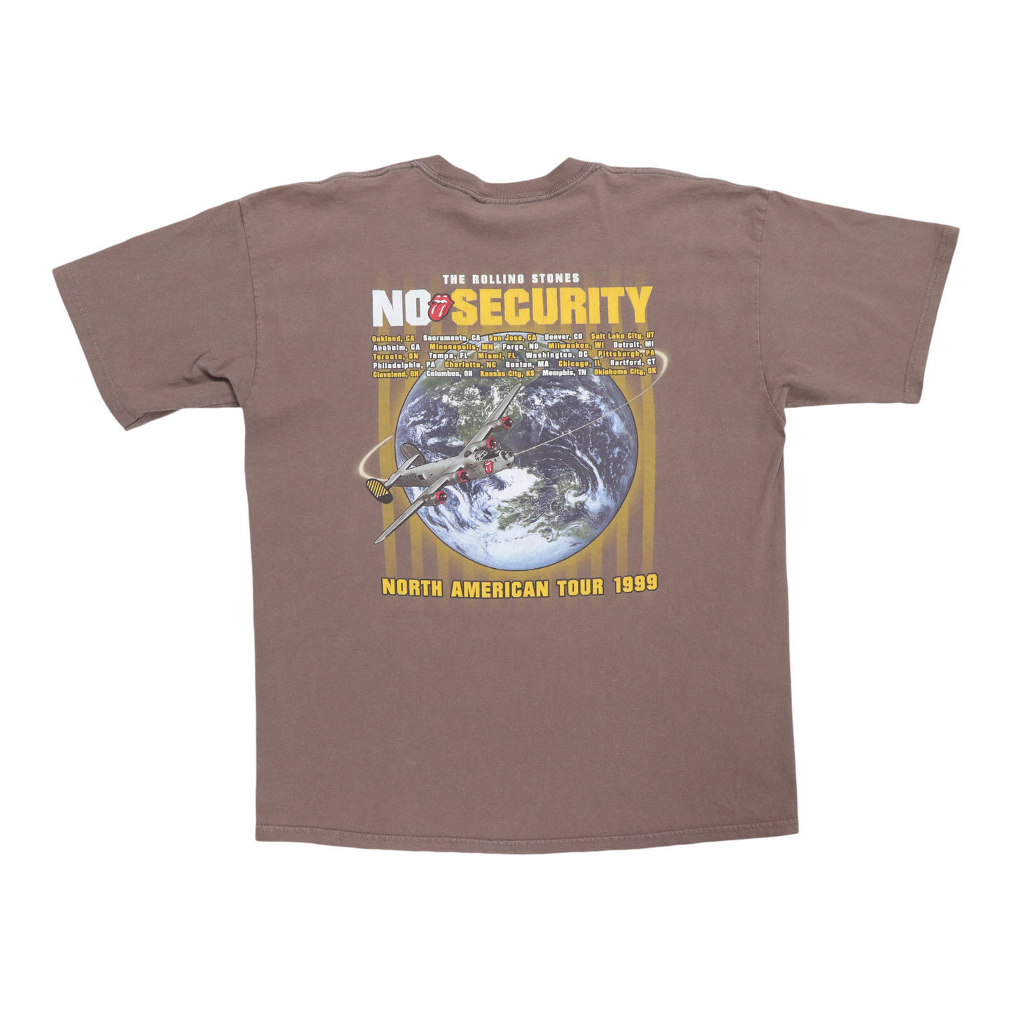 1999 Rolling Stones No Security Shirt