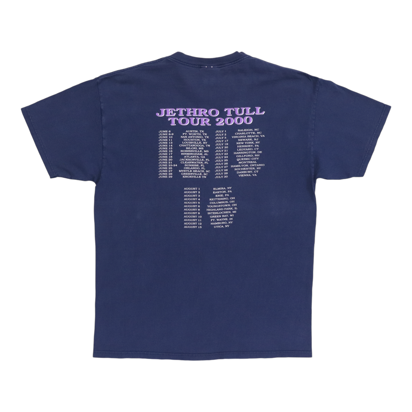 2000 Jethro Tull Leg To Stand On Shirt