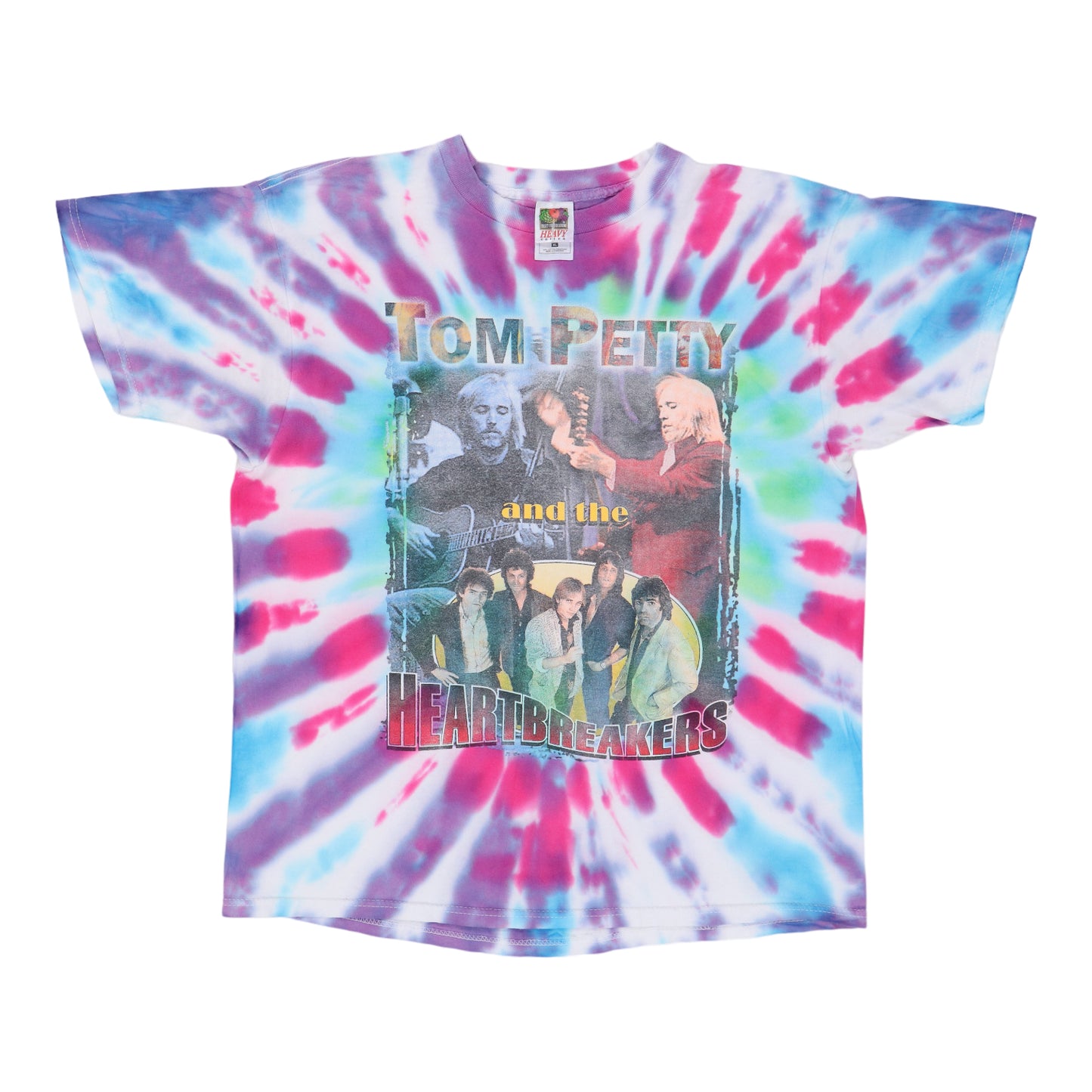 2001 Tom Petty And The Heartbreakers Tie Dye Tour Shirt