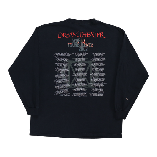 2002 Dream Theater World Tourbulance Tour Shirt