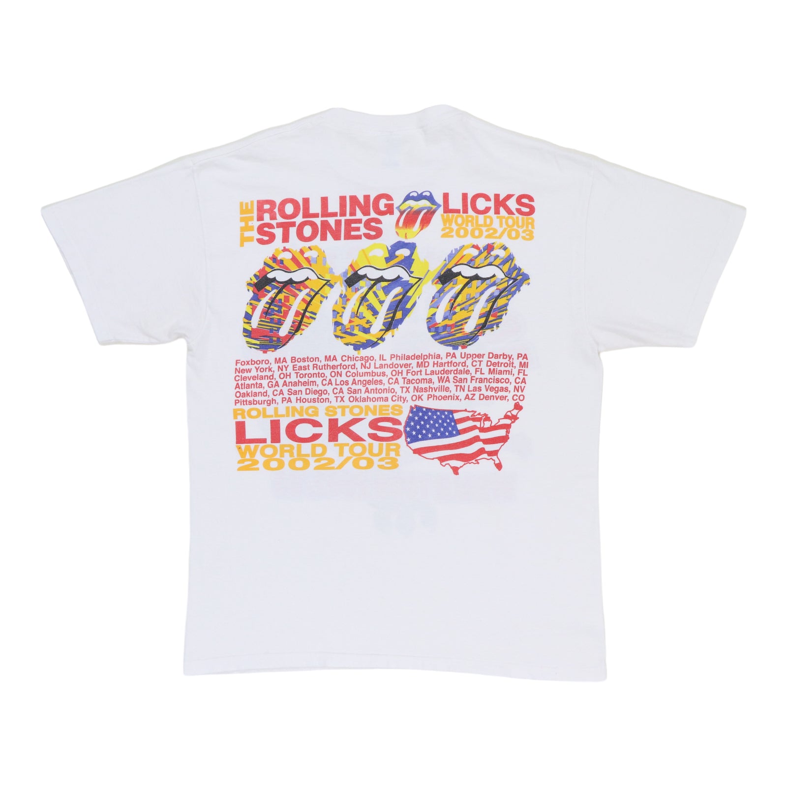 The Rolling cheapest Stones 2002-2003 tour shirt