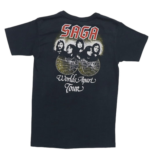 1982 Saga In Transit Worlds Apart Shirt