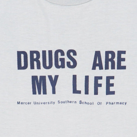 1980s Drugs Are My Life Shirt – WyCo Vintage