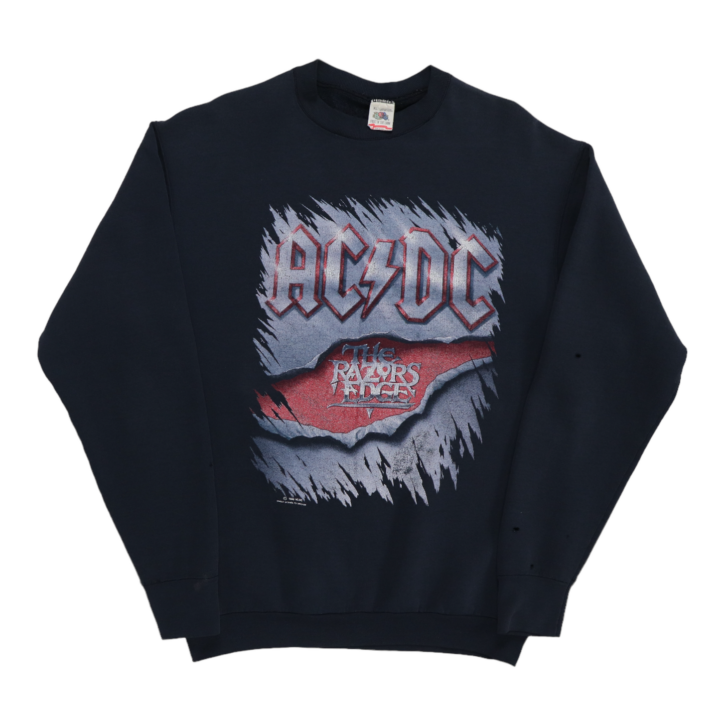 1990 ACDC Razors Edge Tour Sweatshirt