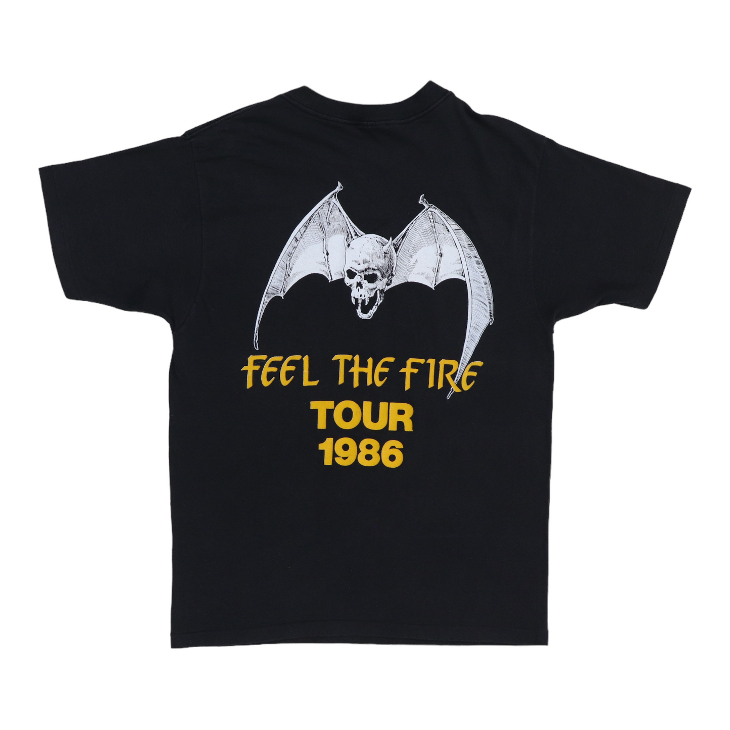 1986 Overkill Feel The Fire Tour Shirt