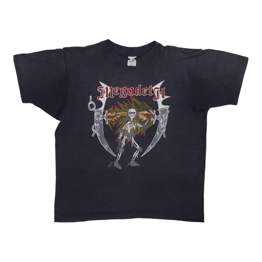 1985 Megadeth Killing For A Living Tour Shirt