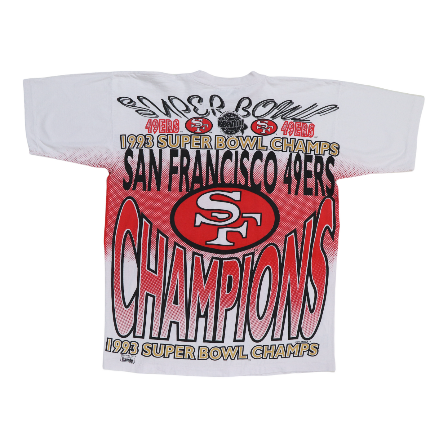 1993 San Francisco 49ers Super Bowl Shirt