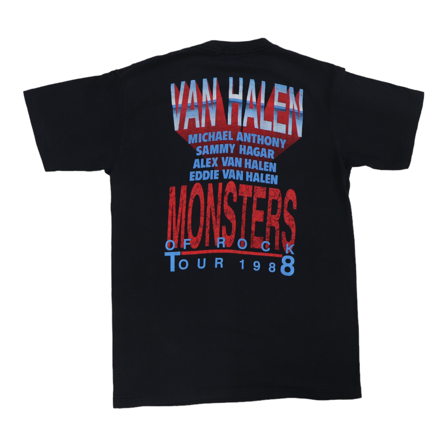 1988 Van Halen Monsters Of Rock Concert Shirt