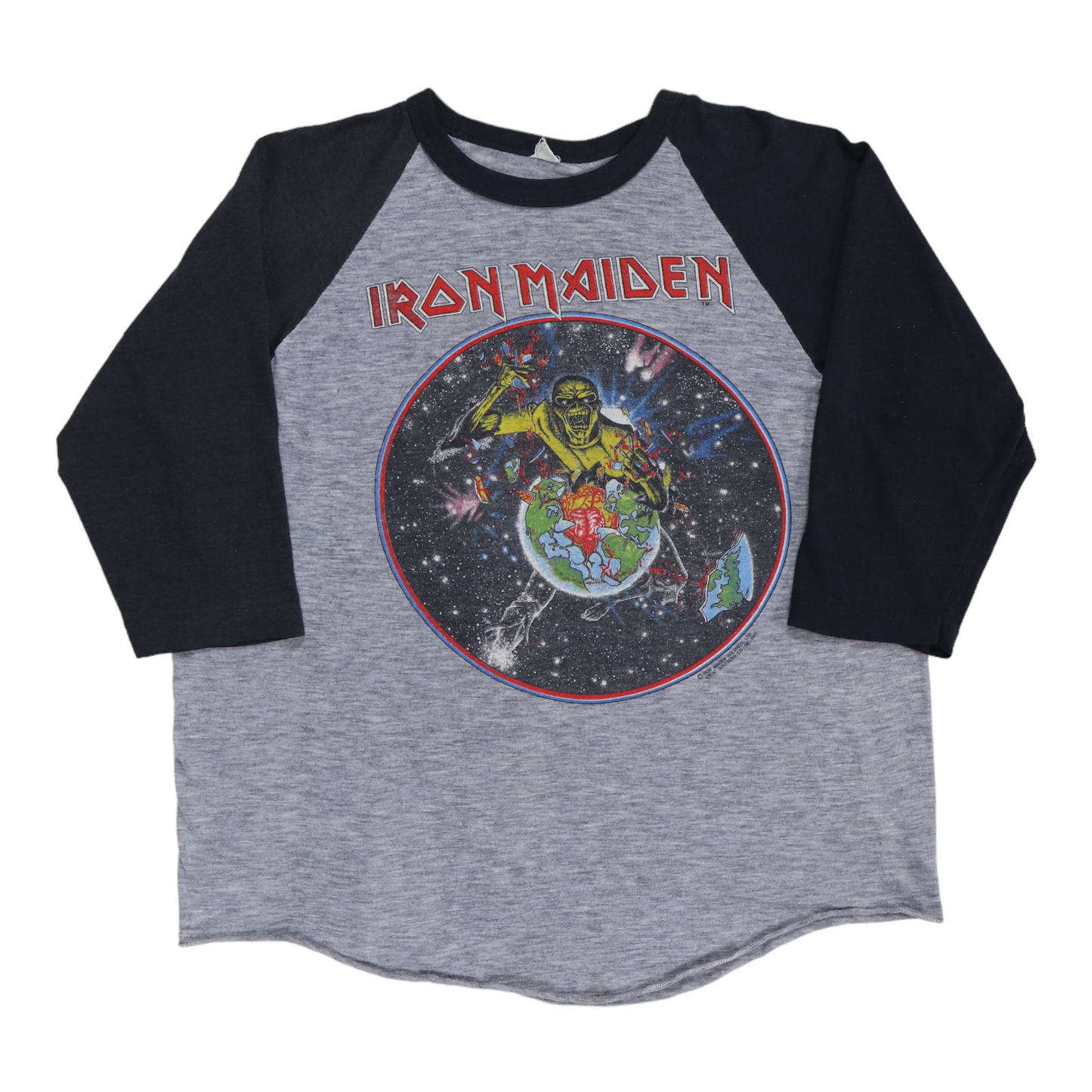 1983 Iron Maiden World Piece Tour Jersey Shirt