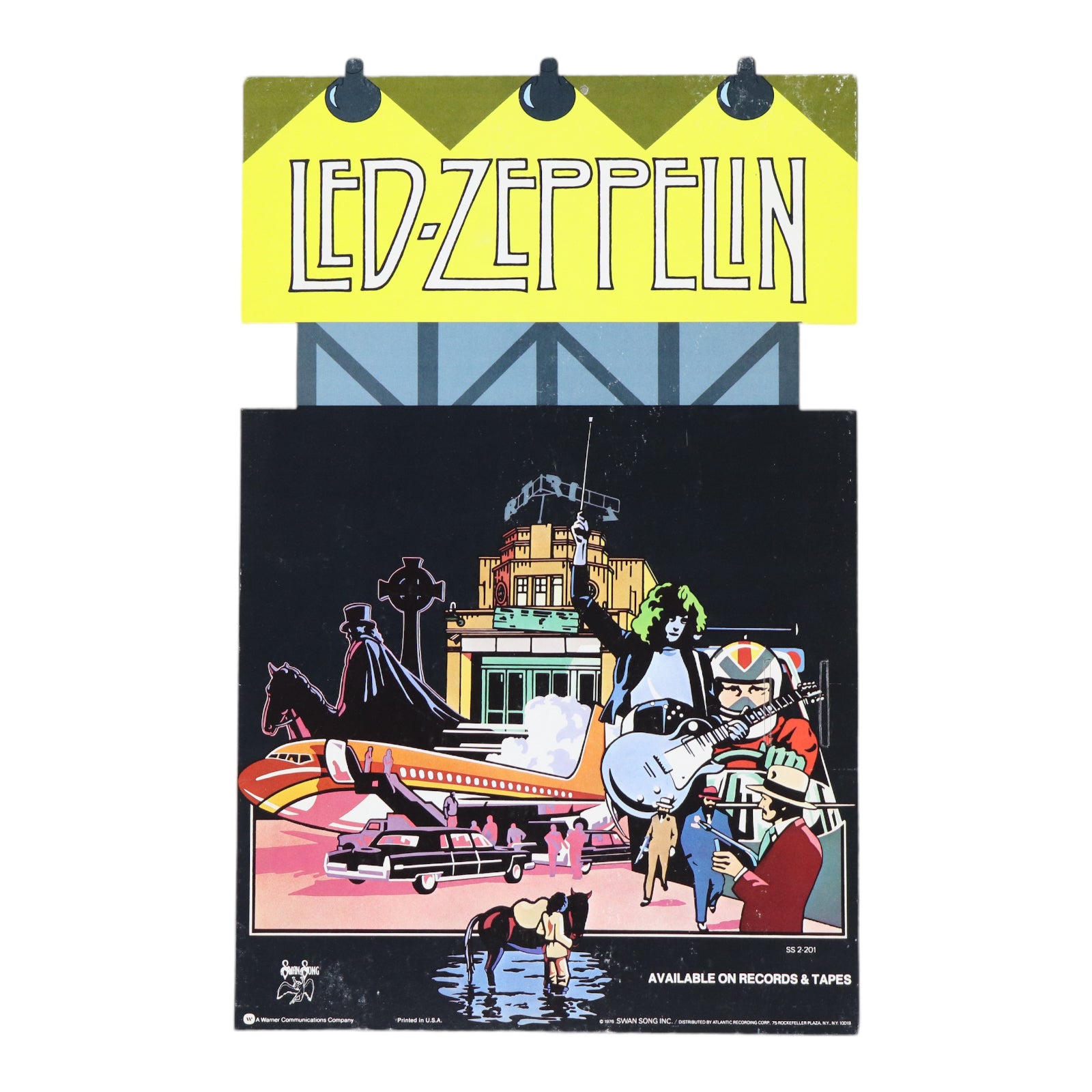 1976 Led Zeppelin Song Remains The Same Display – WyCo Vintage