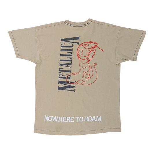 1993 Metallica Nowhere To Roam Tour Color Change Shirt