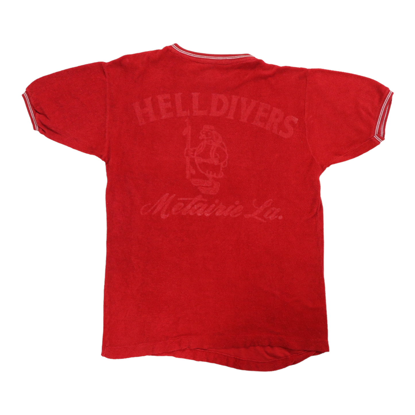 1960s Helldivers Metairie Lousiana Terry Shirt